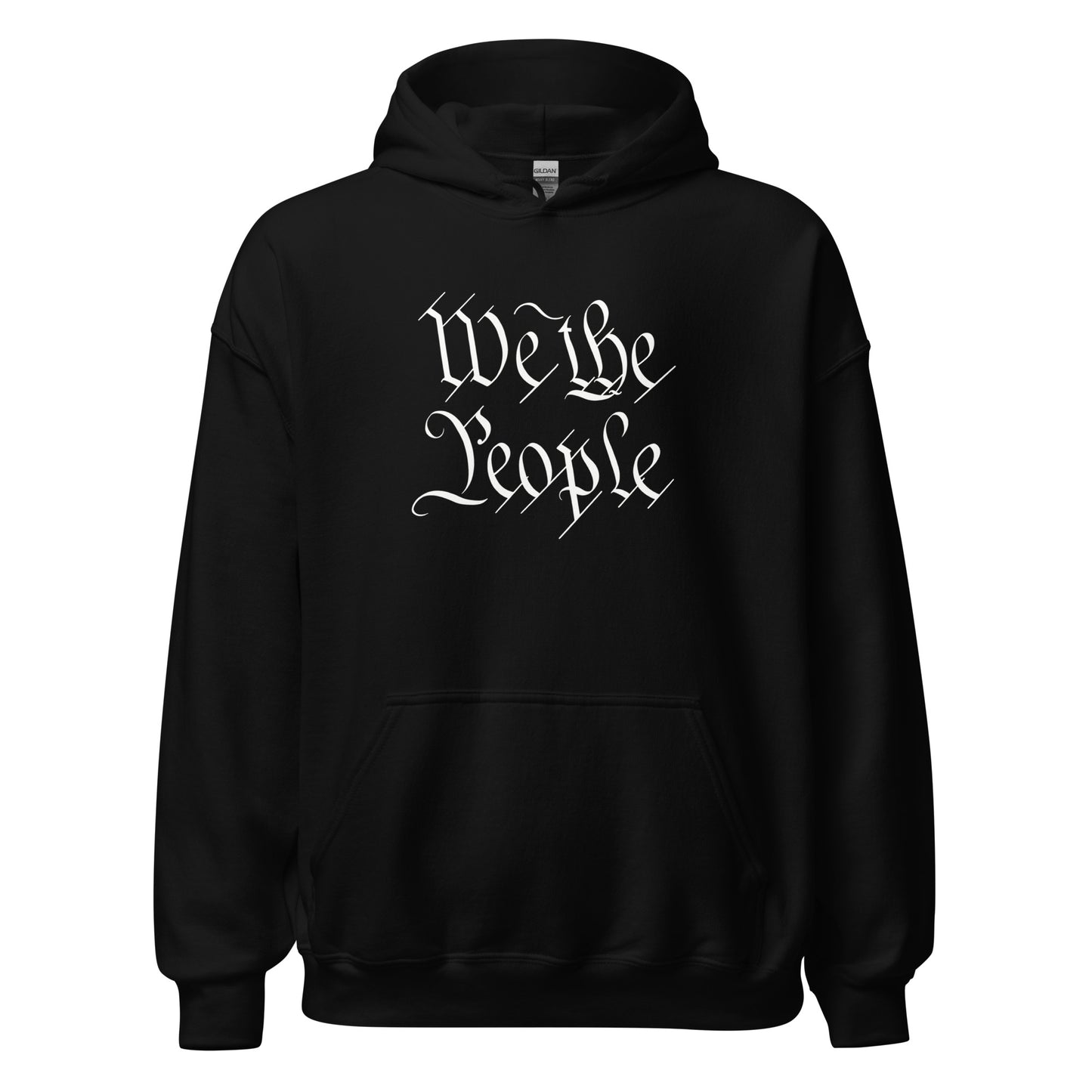 "We the People" stacked with Eagle Hoodie